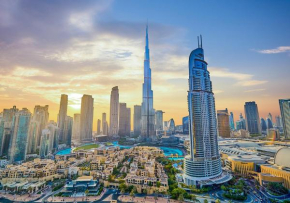 FIRST CLASS 2BD, Full Burj Khalifa view in the Heart of Downtown
